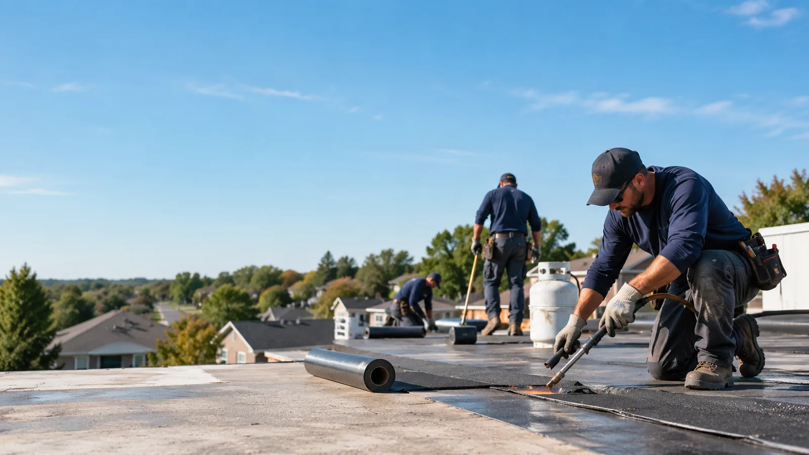 Flat Roof Leak Repair providers in Spangle, WA